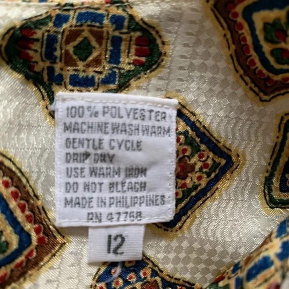 VINTAGE La Chine Classic by Galinda Wang Blouse - Picture 7 of 7